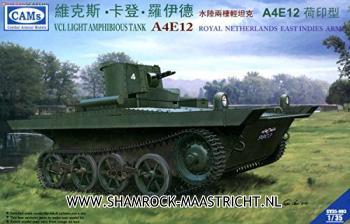 Cams VCL Light Amphibious Tank A4E12 Royal netherlands East Indies Army