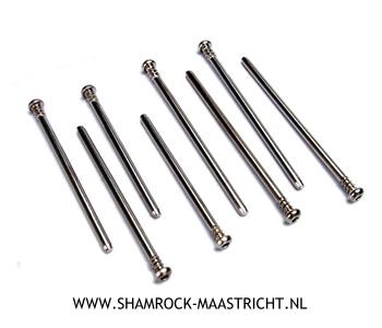 Traxxas Suspension screw pin set, hardened steel (hex drive) - TRX5161