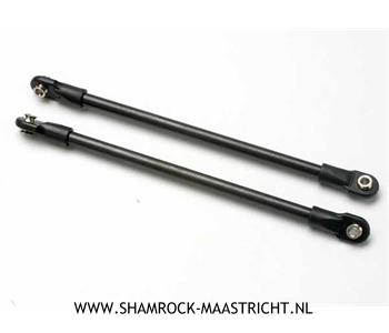 Traxxas  Push rod (steel) (assembled with rod ends) (2) (black) (use with 5359 progressive 3 rockers) - TRX5319