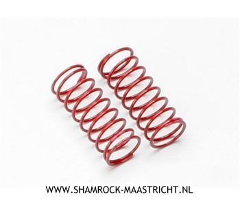 Traxxas Spring, shock (red) (GTR) (1.4 rate double pink stripe) - TRX5433A