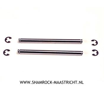 Traxxas Suspension pins, 48mm (2) w/ E-clips - TRX2639