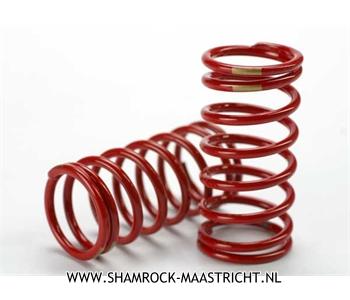 Traxxas Spring, shock (red) (GTR) (3.8 rate gold) (1 pair) - TRX5439
