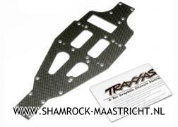 Traxxas Lower chassis, graphite - TRX4322X