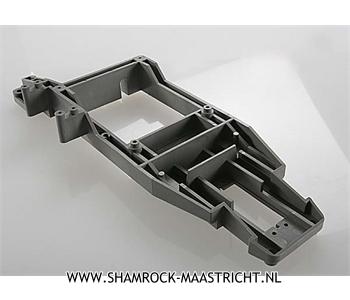 Traxxas Chassis backbone, plastic/ throttle servo mount (grey) - TRX4131A