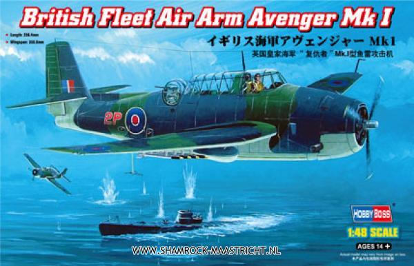 Hobby Boss British Fleet Air Arm Avenger Mk I