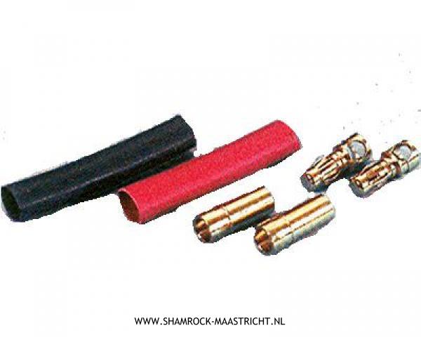 Shamrock Goudcontacten 3.5mm