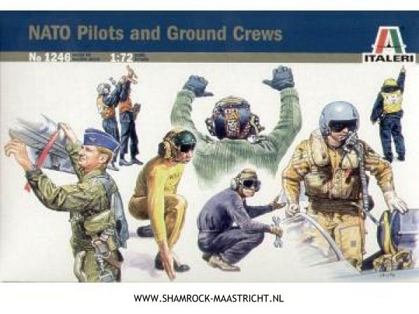 Italeri NATO Pilots and Ground Crew
