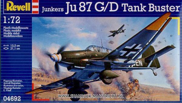 Revell Junkers Ju 87 G/D Tank Buster