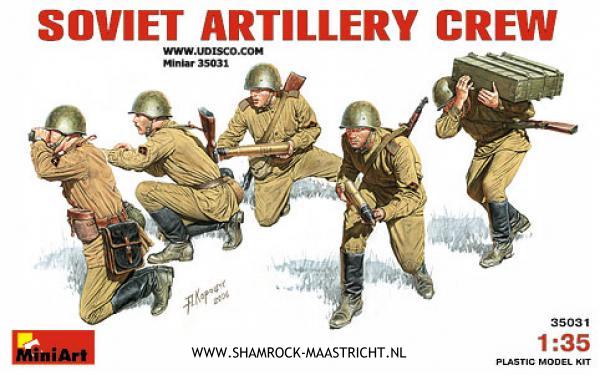 MiniArt Soviet Artillery Crew