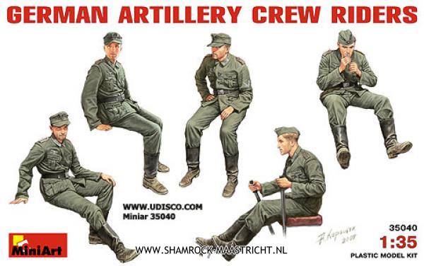 MiniArt German Artillery Crew Riders