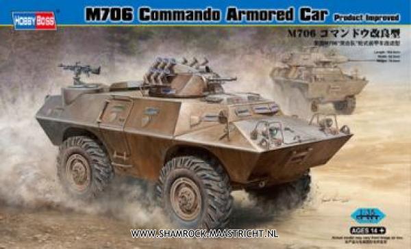 Hobby Boss M706 Commando Armored Car Product Improved