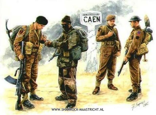 Master Box LTD British Troops Caen 1944