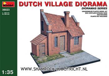 Miniart Dutch Village Diorama