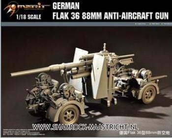 Merit International German Flak 36 88mm Anti-Aircraft Gun