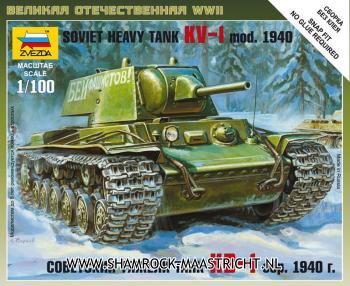 Zvezda Soviet Heavy Tank KV-1 mod. 1940