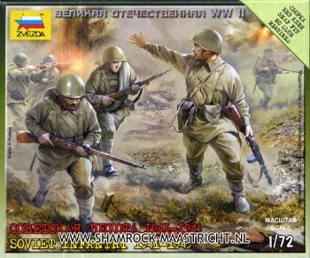Zvezda Soviet Infantry 1941-1943