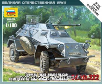 Zvezda German Light Armored Car Sd.Kfz.222