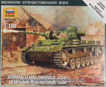 Zvezda German Flame Thrower Tank Pz.Kpfw.III