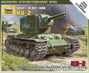 Zvezda Soviet Heavy Tank - KV-2