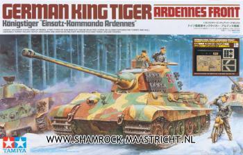 Tamiya German King Tiger - Konigstiger Einsatz-Kommando Ardennes