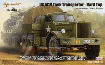Merit International U.S. M19 Tank Transporter with Hard Top cab