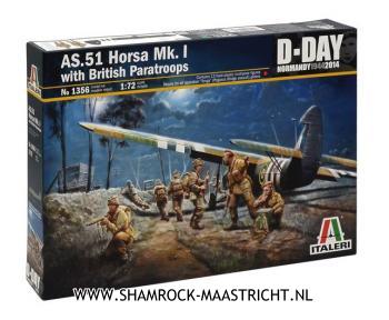 Italeri AS.51 Horsa MK.I with British Paratroops - D-Day