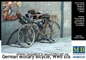 Master Box Ltd German Military Bicycle,WWII Era