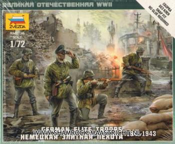 Zvezda German elite troops 1941-1943