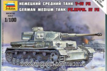 Zvezda German Medium Tank IV F2