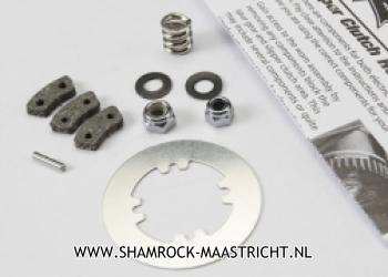 Traxxas Rebuild kit, slipper clutch (steel disc/ friction pads (3)/ spring (2)/ 2x9.8mm pin/ 5x8mm MW/ 5.0mm NL (1)/ 4.0mm NL (1)) - 5352X