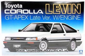 Aoshima Toyota Corolla Levin GT-Apex Late Version W/Engine