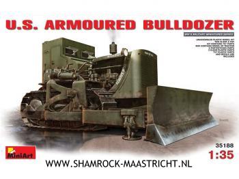 Miniart U.S. Armoured Bulldozer 1/35