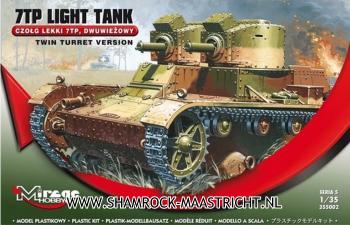 Mirage Hobby 7TP Light Tank Twin Turret Version