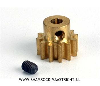 Traxxas Gear, 12-T pinion (32-p)/ set screw (Brass) - TRX1887