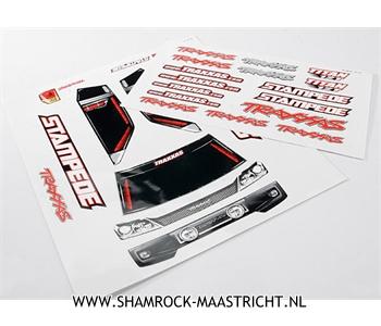 Traxxas Decal sheets, Stampede - TRX3616