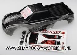 Traxxas Body, Stampede 4X4, ProGraphix (Graphics are printed, requires paint and final color application)/ decal sheet - TRX6711X