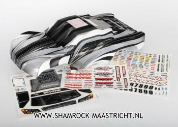 Traxxas Body, Slash 4X4 ProGraphix (Graphics are printed, requires paint and final color application)/ decal sheet - TRX6811X
