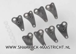 Traxxas Rocker arm set, long travel/ plastic bushings (8) - TRX7156