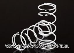 Traxxas Spring, shock, white (GTR long) (0.767 rate black) (1 pair) - TRX7444