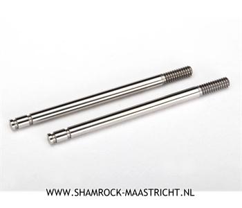 Traxxas Shock shafts, steel, Chrome finish (2) - TRX7663