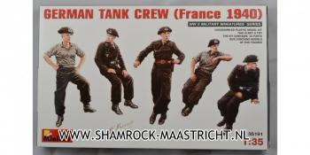 Miniart German Tank Crew (France 1940) 1/35