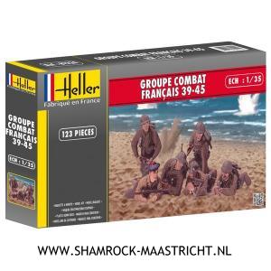 Heller Groupe Combat Francais 39-45 1/35