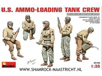 Miniart U.S. Ammo-Loading Tank Crew