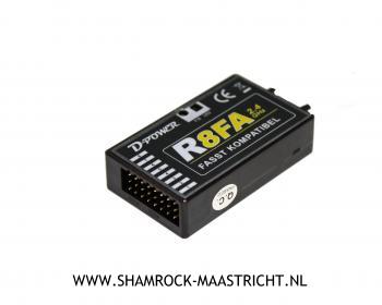D-Power R-8FA 2.4Ghz Ontvanger FASST Compatibel
