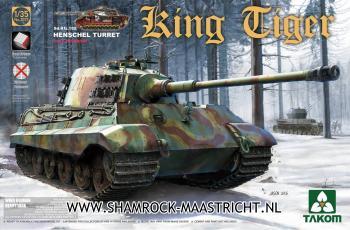 Takom King Tiger Sd.Kfz. 182 Henschell Turret w. Full Interior 1/35