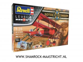 Revell Fokker DR.I Roter Baron 125 Years Limited Edition Set 1/28