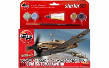 Airfix Curtiss Tomahawk IIB 1/72 Starter Set