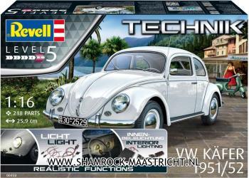 Revell VW Kafer 1951/52 Technik 1/16