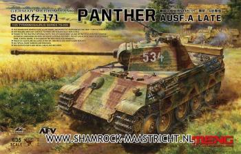 Meng German Medium Tank Sd.Kfz.171 Panther Ausf.A Late 1/35