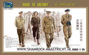 Riich models  Road to Victory WWII British Leader Set 1/35